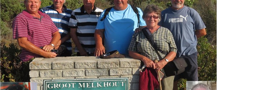 FB & I vereninging bestuurskomitee 2016. Fanie Bothma, Piet van Zyl, Archie  Chambers, Theuns Roodman, Mariaan Burger en Johan van der Colf. Inlas foto’s: Engelize Otto en Flaffie Barnard.